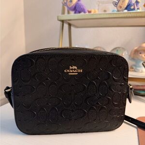 Coach Black Signature Crossbody Bag